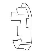 8065A106XB - Steering: Lower Column Cover Plug for Mitsubishi Image