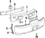 5215924902 - Body: Bumper Cover for Lexus: SC300, SC400 Image
