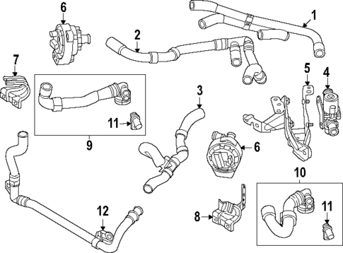 Hoses & Lines for 2025 Volkswagen ID. Buzz #0