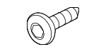9423101 - Body: License Bracket Screw for Buick: Cascada, Enclave, Encore, Encore GX, Envision, Envista, LaCrosse, LeSabre, Lucerne, Rainier, Regal | Cadillac: ATS, CT4, CT5, CT6, CTS, DTS, ELR, Escalade, Escalade ESV, Escalade EXT, ESCALADE IQ, LYRIQ, OPTIQ, SRX, STS, XLR, XT4, XT5, XT6, XTS | Chevrolet: Avalanche, Blazer, Blazer EV, Bolt EUV, Bolt EV, Camaro, Captiva Sport, Cavalier, Cobalt, Colorado, Corvette, Cruze, Cruze Limited, Equinox, Equinox EV, HHR, Impala, Impala Limited, Malibu, Monte Carlo, Silverado 1500, Silverado 1500 LD, Silverado 1500 LTD, Silverado 2500 HD, Silverado 3500 HD, Sonic, Spark, Spark EV, SS, SSR, Suburban, Suburban 1500, Suburban 2500, Tahoe, Trailblazer, Trailblazer EXT, Traverse, Traverse Limited, Trax, Volt | GMC: Acadia, Acadia Limited, Canyon, Envoy, Envoy XL, Hummer EV Pickup, Hummer EV SUV, Sierra 1500, Sierra 1500 Classic, Sierra 1500 Limited, Sierra 2500 HD, Sierra 3500 HD, Terrain, Yukon, Yukon XL | Hummer: H2, H3, H3T | Oldsmobile: Aurora, Bravada | Pontiac: Bonneville, G5, G6, Sunfire, Torrent | Saturn: Aura, Ion, L100, L200, L300, LS, LS1, LS2, LW1, LW2, LW200, LW300, Outlook Image