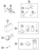 68314515AA - : Tool Bag for Mopar Image