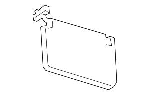 JL7Z7804105ED - : Sun-Visor for Ford Image