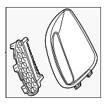 T2R54025 - Body: Air Vent Grille for Jaguar Image