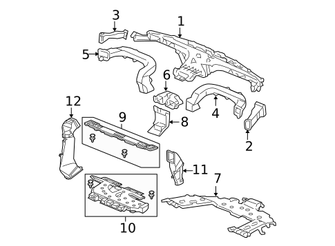 Ducts for 2005 Honda Odyssey #0
