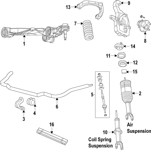 Front Suspension for 2024 Jeep Wagoneer L #0