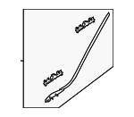 31448939 - : Pillar Molding for Volvo Image
