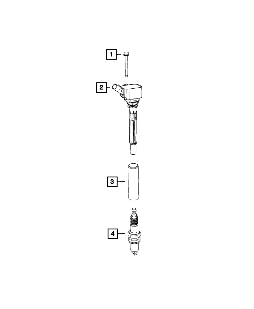 Ignition Coil - Mopar (68200296AA)