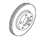 34112229529 - : Disc Brake Rotor Left for BMW: M3 Image