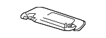 83280TV9A83ZC - Body: Sun-visor for Acura Image