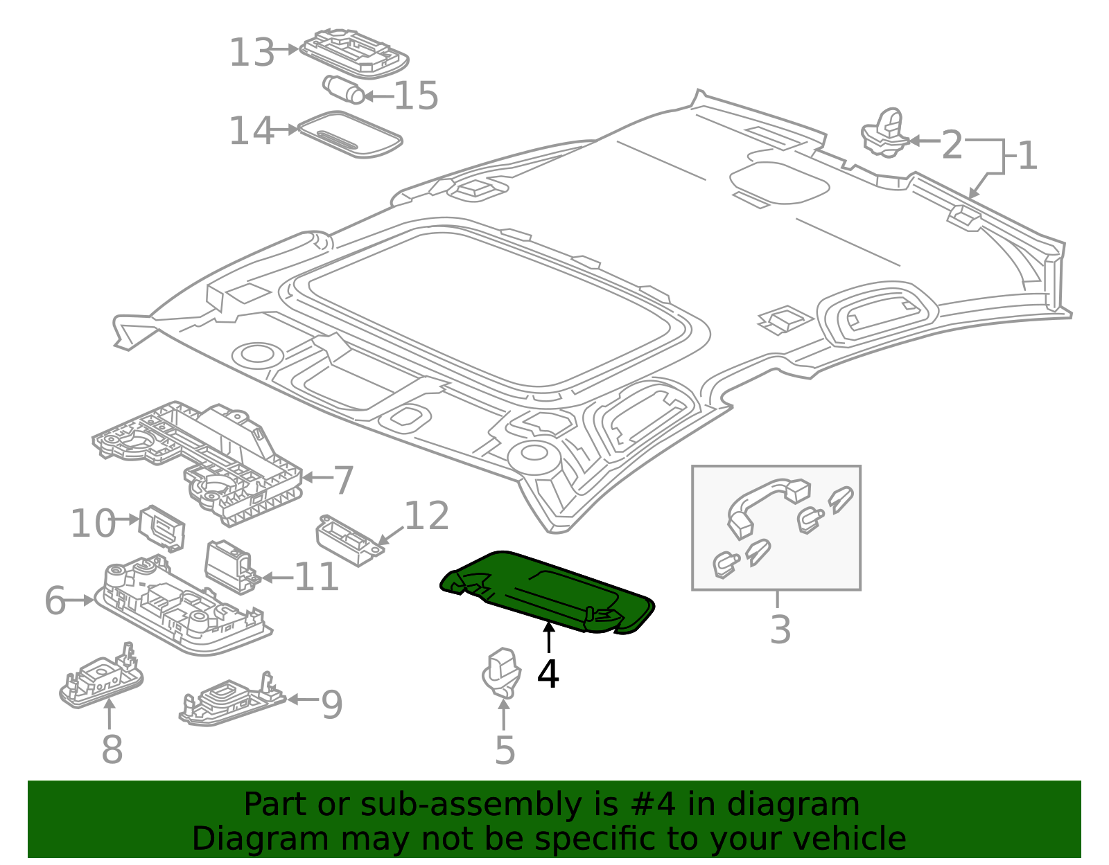83280-TV9-A83ZB - 2016-2022 Acura ILX - Sun-Visor, L *NH802L