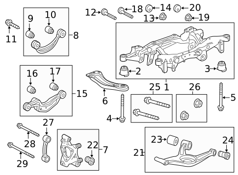 Suspension, Springs & Related Components for 2010 Saab 9-5 #0