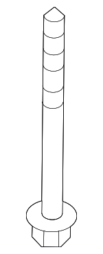 11570876 - : Suspension Cross-Member Rear Bolt for Saab: 9-5 Image