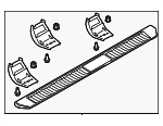 LC3Z16450AA - Body: Running Board for Ford Image