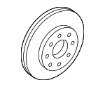 517122T000 - Brakes: Rotor for Hyundai: Azera, Nexo Image
