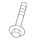 901000182 - Suspension: Upper Control Arm Screw for Subaru: Ascent, Crosstrek, Impreza, WRX, WRX STI Image