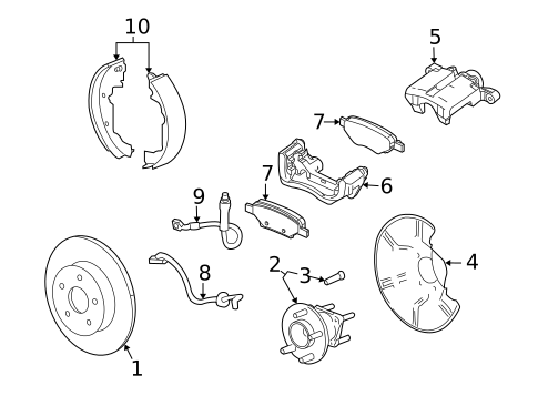 Anti-Lock Brakes for 2008 Saturn Vue #2