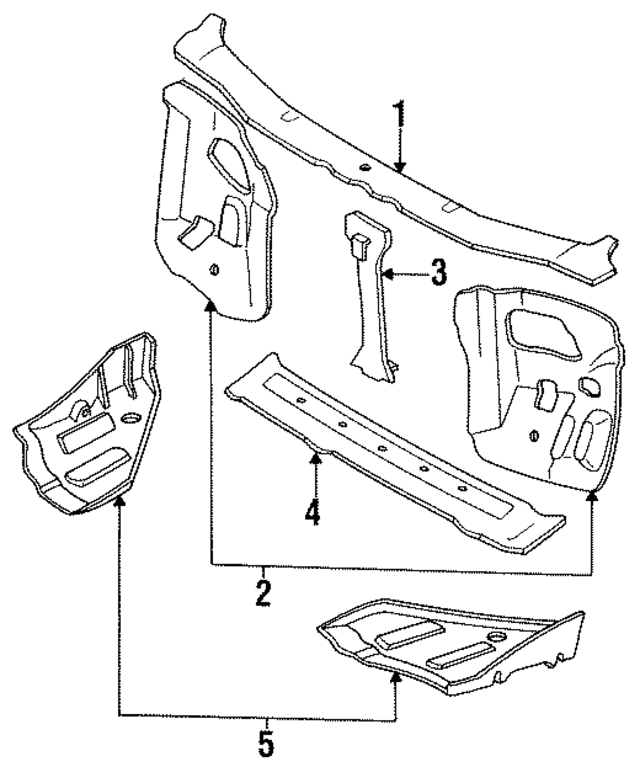 53020AA050 - : Side Panel for Subaru Image