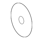 5125751AA - Steering: Lower Cover Washer for Dodge: Sprinter 2500, Sprinter 3500 Image