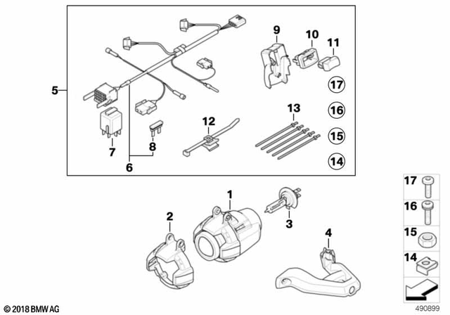 63217160784 - : Longlife Bulb for BMW-Motorrad Image