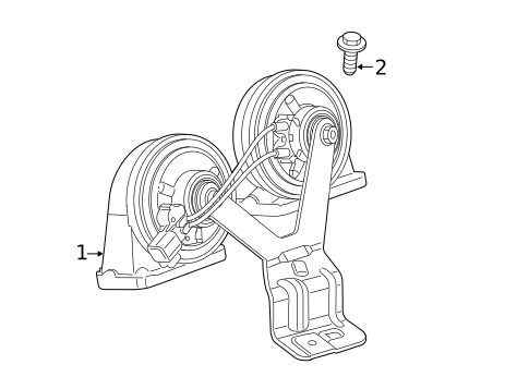 Horn for 2024 Chevrolet Blazer #0