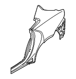 9J0809087YGRV - Body: Quarter Panel Assembly for Porsche: Taycan Image