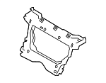 41117259520 - Body: Partition Panel for BMW: 528i, 528i xDrive, 535d, 535d xDrive, 535i, 535i xDrive, 550i, 550i xDrive, 640i Gran Coupe, 640i xDrive Gran Coupe, 650i Gran Coupe, 650i xDrive Gran Coupe, ActiveHybrid 5, M5, M6 Gran Coupe Image