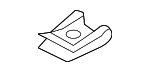 90673TY2A01 - Body: Under-body Shield Retainer Clip for Honda Image