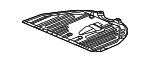 74114T20A00 - Body: Engine Cover for Honda Image