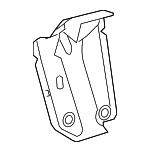 8J0809680C - Body: Quarter Panel Bracket for Audi Image