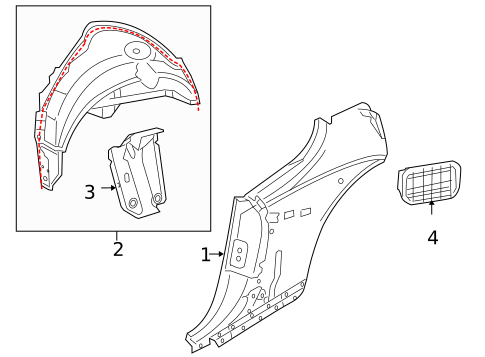 Inner Structure for 2013 Audi TTS Quattro #1