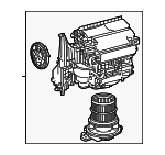87130F6010 - HVAC: Blower Assembly for Lexus: NX250, NX350, NX350h, NX450h+, RX350, RX350h, RX450h+, RX500h, UX200, UX250h, UX300h Image
