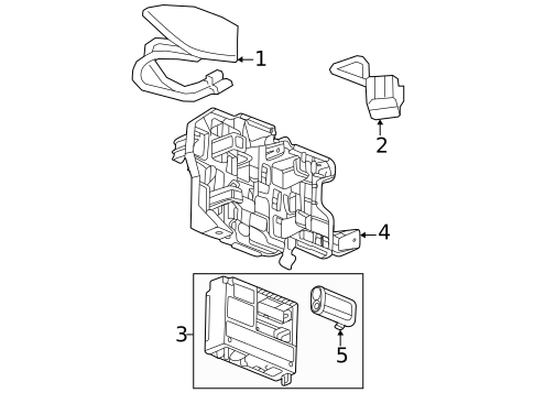 Communication System Components for 2025 Cadillac XT5 #0