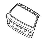 41628158552 - Body: Lift Gate for BMW: 323i, 325i, 325xi Image
