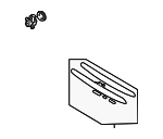 51137170963 - Body: Handle for BMW: 323i, 325i, 325xi Image