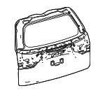 6700560N10 - : Lift Gate for Lexus: GX550 Image