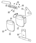 55055270 - Electrical: Tail Stop Turn Lamp, Right for Mopar Image