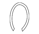 B00158585 - Body: Knob Snap Ring for Mazda: 626, CX-7, CX-9, Miata, MPV, Protege, Protege5 Image