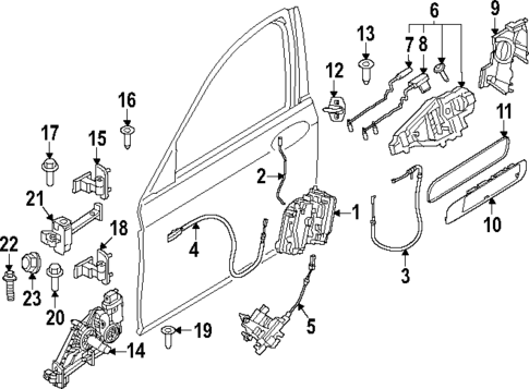 Front Door for 2024 BMW i7 #1