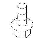 143600253 - Body: Filler Cover Bolt for Nissan Image