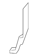 852101LA0A - Body: Inner Bracket for Nissan Image