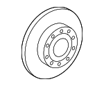 3Q0615601A - Brakes: Rotor for Audi: Q3, Q3 Quattro, TT Quattro, TT RS Quattro, TTS Quattro Image