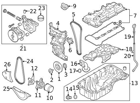 Filters for 2013 Suzuki SX4 #1