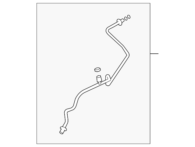 Pressure Line - Nissan (92440-JF11A)