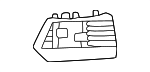 1678850611 - Body: Radar Sensor Bracket for Mercedes-Benz Image