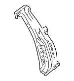 63610S00A12ZZ - Body: Pillar Panel for Honda: Civic Image