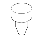 91601TA0003 - : Access Cover Clip for Acura Image