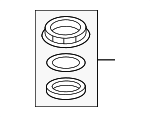 17046TA0A00 - : Lock Nut for Acura: RLX, TL, TSX Image