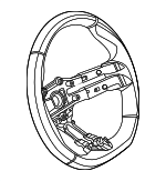 9946003099A84 - Steering: Steering Wheel for Mercedes-Benz Image