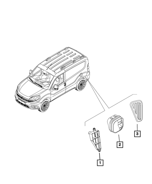 Air Ducts for 2016 Ram ProMaster City #1