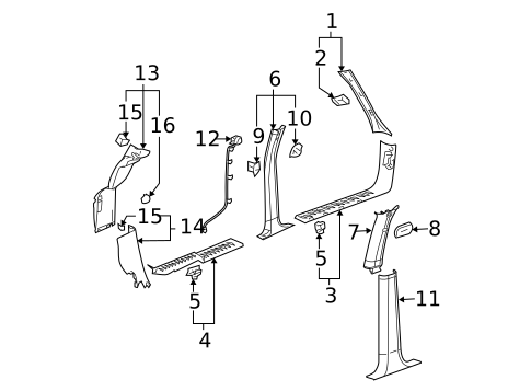 Automatic Temperature Controls for 2004 GMC Envoy XUV #0